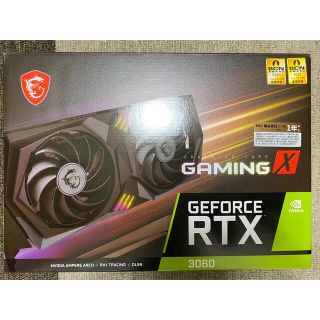 MSI GeForce  RTX 3060 GAMING X 12G(PCパーツ)