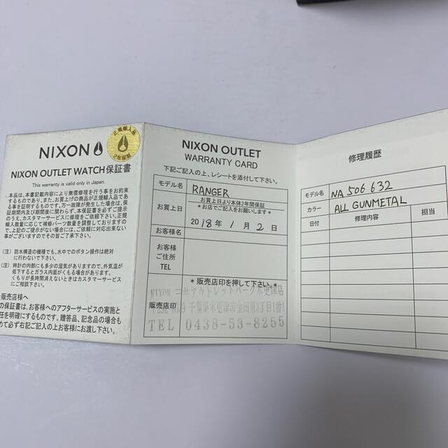 NIXON(ニクソン)のNIXON 腕時計 メンズの時計(腕時計(デジタル))の商品写真