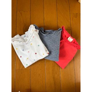 エイチアンドエイチ(H&H)のH&Ｍ☆9-12M☆ロンT☆3枚セット(Tシャツ/カットソー)