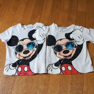 90サイズ ディズニーリゾート ミッキーTシャツ(Tシャツ/カットソー)