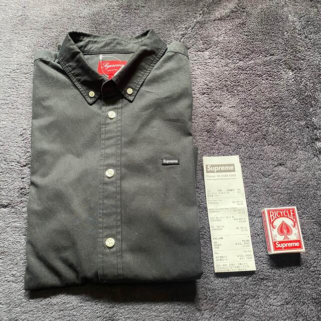 Supreme Small Box Twill Shirt 黒