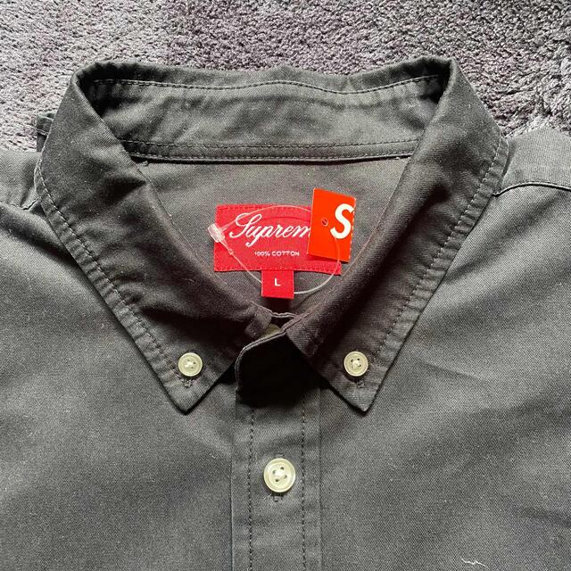 Supreme Small Box Twill Shirt 黒