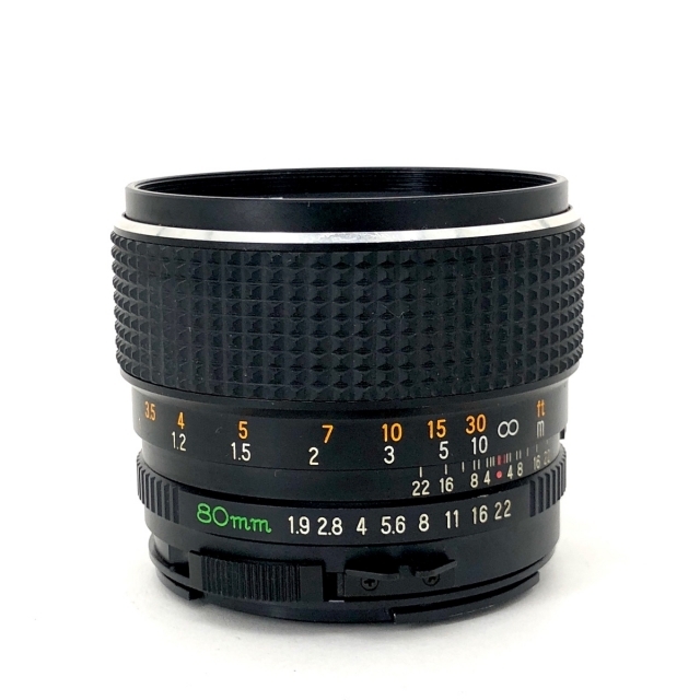 USTMamiya(マミヤ)のマミヤ SEKOR C 80mm F1.9 645用 中古 スマホ/家電/カメラのカメラ(レンズ(単焦点))の商品写真