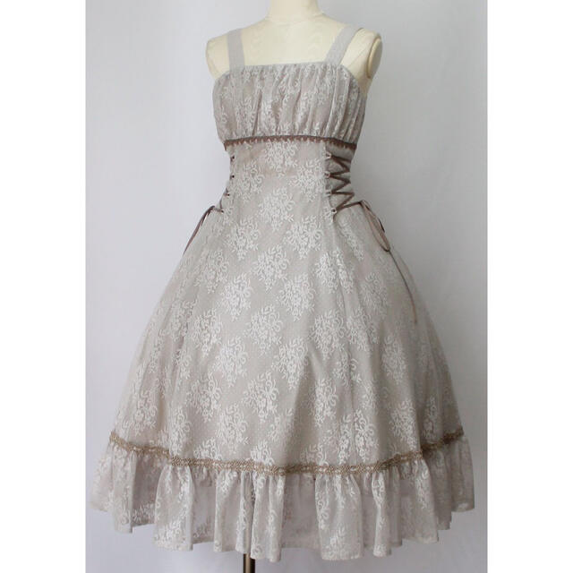 Victorian maiden シフォンジャンパースカート