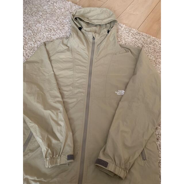 THE NORTH FACE COMPACT JACKET (ツイルベージュ) THE NORTH FACE COMPACT JACKET (ツイルベージュ)