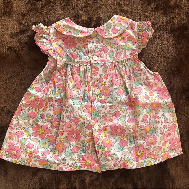 美品　リバティ柄  チュニック   / ファミリアキッズ服女の子用(90cm~)