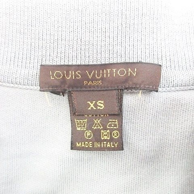 LOUIS VUITTON(ルイヴィトン)のルイヴィトン LOUIS VUITTON ポロシャツ 半袖 グレー ピンク XS メンズのトップス(ポロシャツ)の商品写真