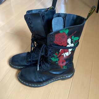 ドクターマーチン(Dr.Martens)のDr.Martens レア 黒 ブラック 14ホール(ブーツ)