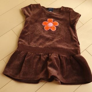 ベビーギャップ(babyGAP)の80cm 女の子 秋物　チュニック(ワンピース)