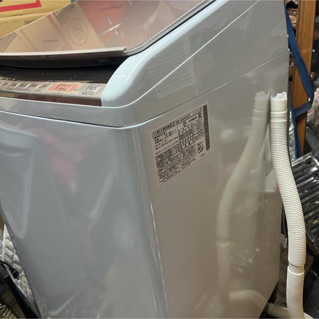 奈良発 日立2019年製 9kgビートウォッシュ 洗濯乾燥機 DV90C 熱乾燥