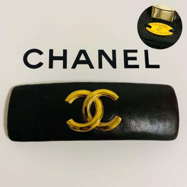 CHANEL ココマーク ターンロック バレッタ-