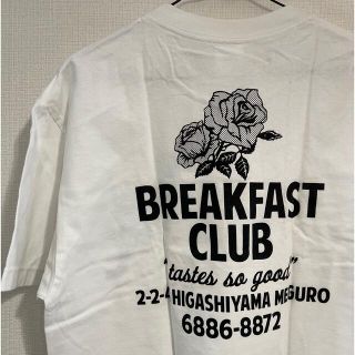 ワコマリア(WACKO MARIA)の新品未使用 breakfastclub Tシャツ 白 L 野村訓市(Tシャツ/カットソー(半袖/袖なし))