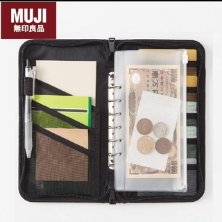 ムジルシリョウヒン(MUJI (無印良品))の無印良品 ポリエステルパスポートケース(旅行用品)