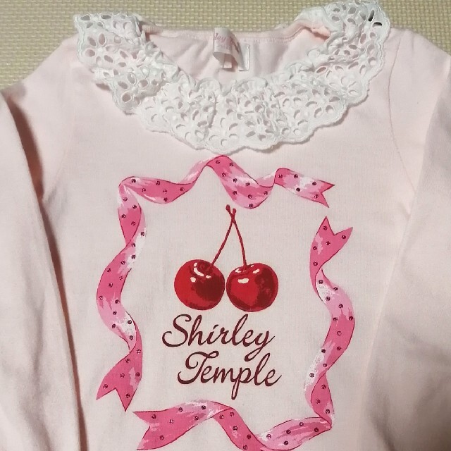 Shirley Temple(シャーリーテンプル)のシャーリーテンプル  チェリー🍒カットソー  110 キッズ/ベビー/マタニティのキッズ服女の子用(90cm~)(Tシャツ/カットソー)の商品写真