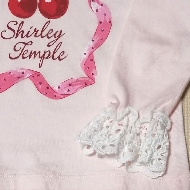 Shirley Temple(シャーリーテンプル)のシャーリーテンプル  チェリー🍒カットソー  110 キッズ/ベビー/マタニティのキッズ服女の子用(90cm~)(Tシャツ/カットソー)の商品写真