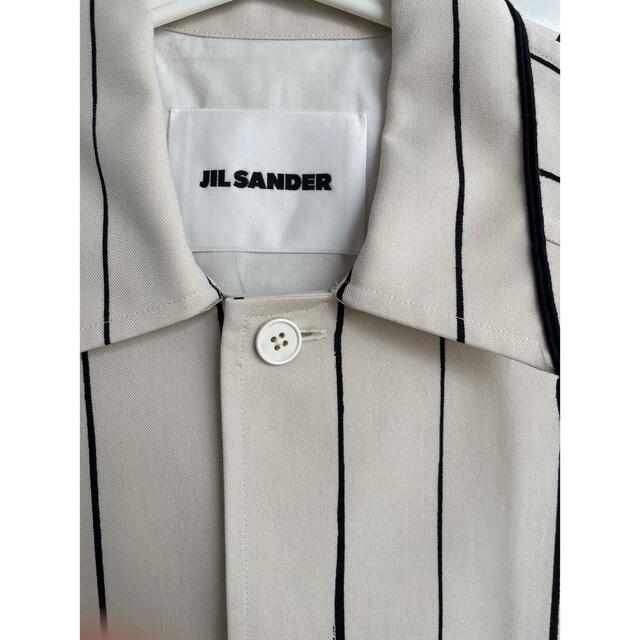 Jil Sander - JIL SANDER ストライプシャツ ジャケット ジルサンダー ...