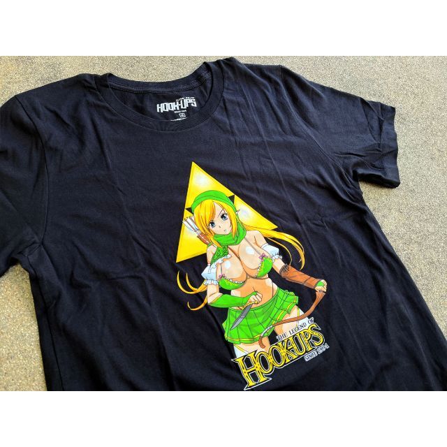 XXL Female Link Tシャツ Hook-Ups 女リンク