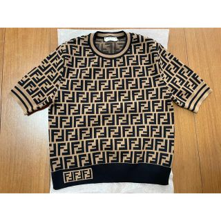 フェンディ(FENDI)の♡リー様専用♡ FENDI サマーニット　36(カットソー(半袖/袖なし))