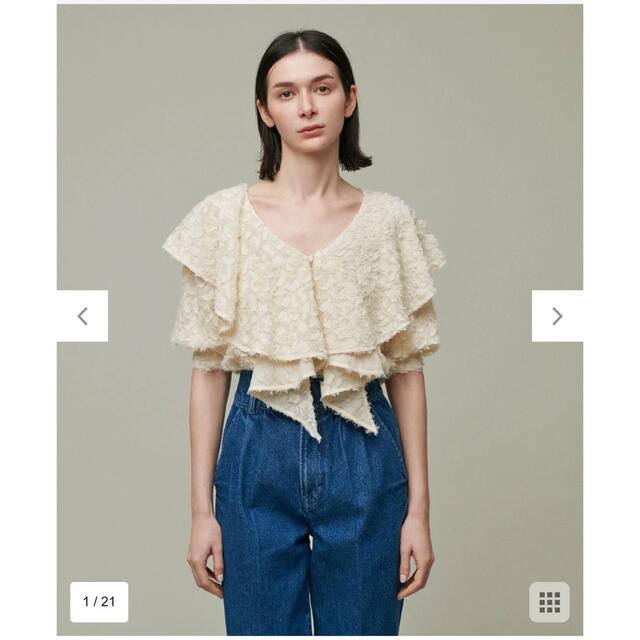 完売】uncrave カットジャガードブラウス ホワイト未使用 | lawgate.in