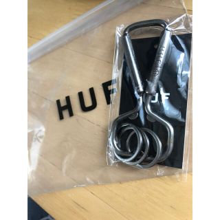 ハフ(HUF)のハフ　栓抜きカラビナ　シルバー　未使用(キーケース)