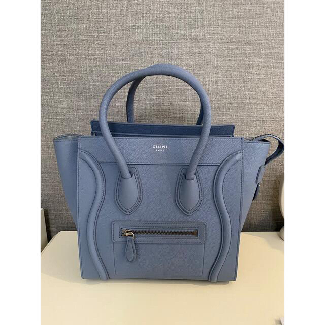 値頃 CELINE - celine セリーヌバッグ 美品 マイクロ ラゲージ