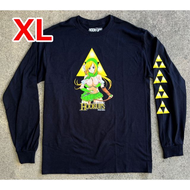 XL Female Link ロンT Hook-Ups 女リンク長袖