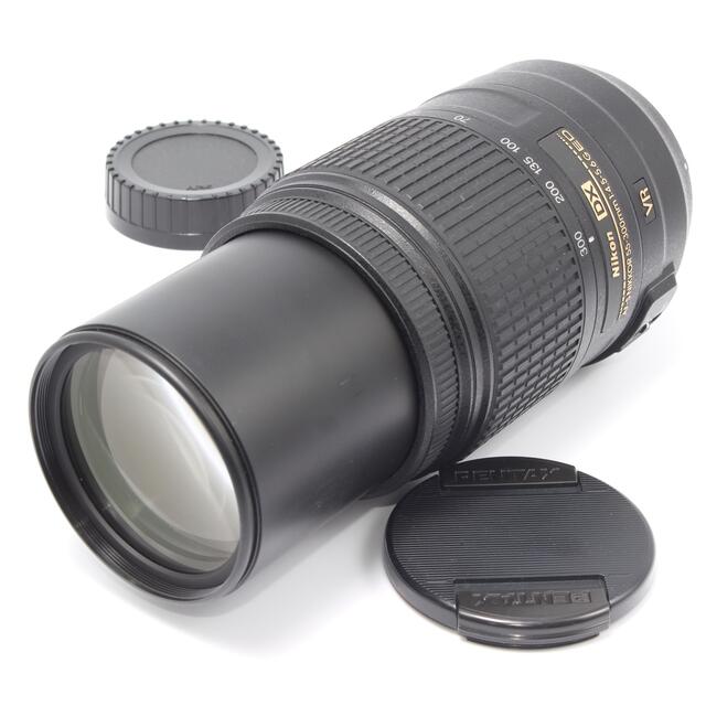 Nikon(ニコン)の✨大迫力の望遠レンズ♪✨ニコン Nikon AF-S DX 55-300mm スマホ/家電/カメラのカメラ(レンズ(ズーム))の商品写真