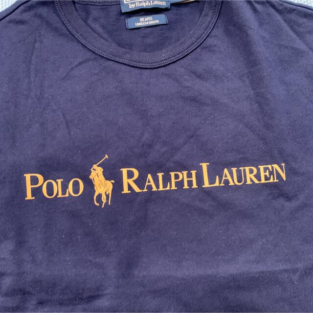 Ralph Lauren(ラルフローレン)のポロラルフローレン　ビームス　Navy and Gold Logo メンズのトップス(Tシャツ/カットソー(半袖/袖なし))の商品写真