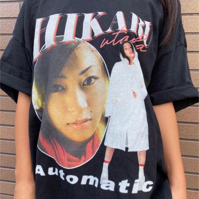 宇多田ヒカル Automatic Tシャツ アーティストTシャツ - Tシャツ