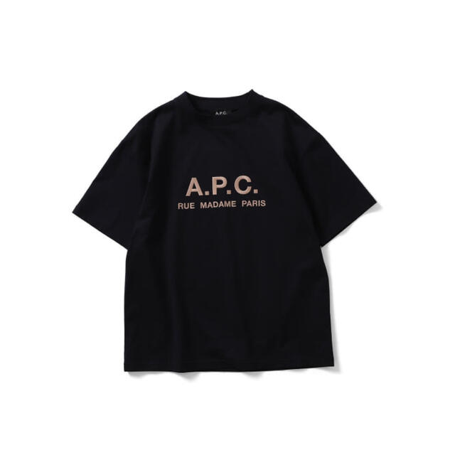 A.P.C.×BEAMS LIGHTS / 別注 刺繍ロゴ Tシャツ udghoshdaily.com
