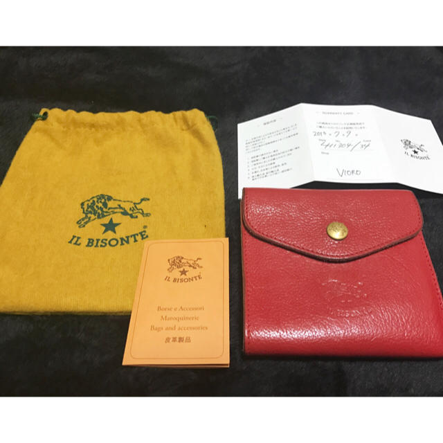 IL BISONTE(イルビゾンテ)の《まーさん様専用》IL BISONTE 二つ折り財布 レディースのファッション小物(財布)の商品写真