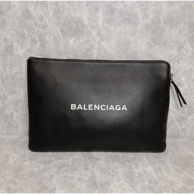 BALENCIAGA バレンシアガ レザー クラッチバッグ セカンドバッグ