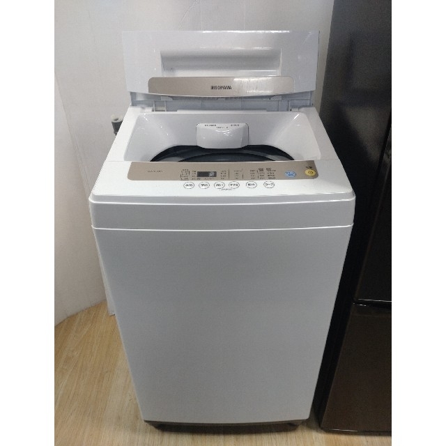 冷蔵庫　洗濯機　電子レンジ　3点セット　アイリスオーヤマ高年式セット スマホ/家電/カメラの生活家電(冷蔵庫)の商品写真