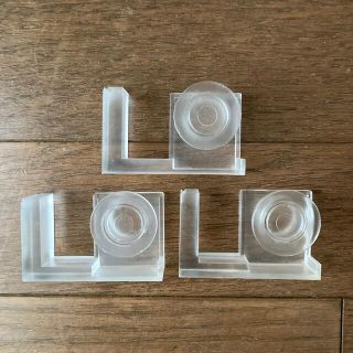 ムジルシリョウヒン(MUJI (無印良品))の無印良品　アクリルテープディスペンサー　3個セット(テープ/マスキングテープ)