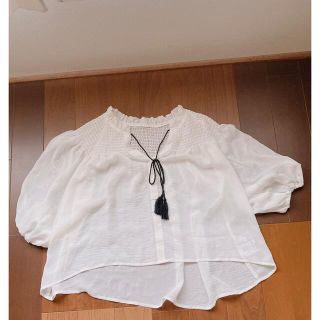 ダブルクローゼット(w closet)のブラウス(シャツ/ブラウス(半袖/袖なし))