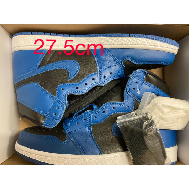 スニーカーJORDAN 1 RETRO HIGH OG DARK MARINA BLUE