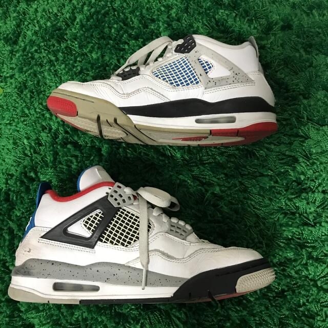 靴/シューズNIKE AIR JORDAN4 WHAT THE