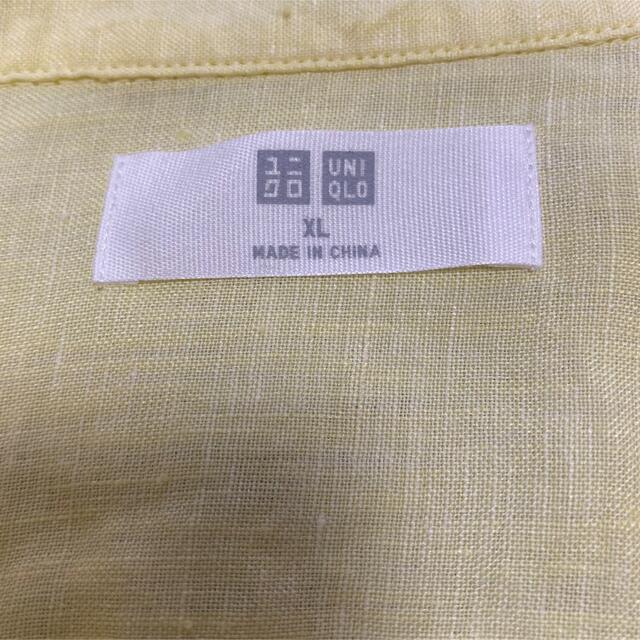 UNIQLO(ユニクロ)のUNIQLO 麻シャツブラウス レディースのトップス(シャツ/ブラウス(長袖/七分))の商品写真