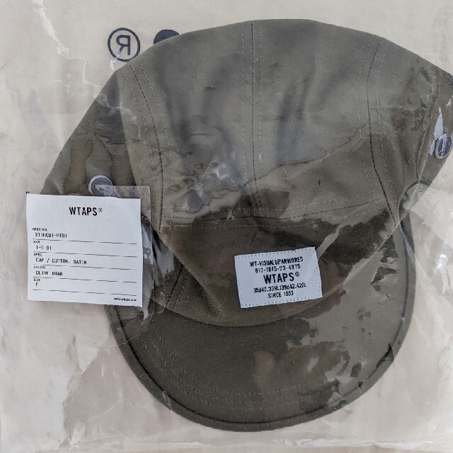 W)taps(ダブルタップス)のWTAPS 21SS T-5 01 CAP OLIVE DRAB メンズの帽子(キャップ)の商品写真