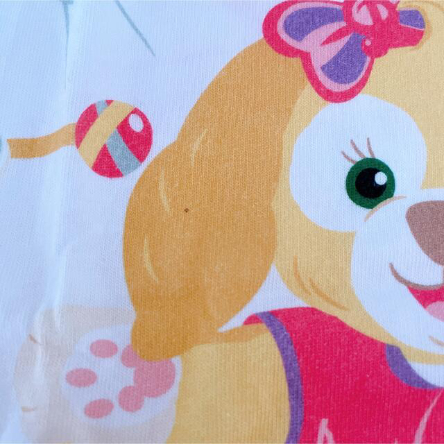 ダッフィー(ダッフィー)の香港ディズニーランド　ダッフィーフレンズ　Tシャツ　 レディースのトップス(Tシャツ(半袖/袖なし))の商品写真