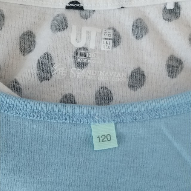 UNIQLO(ユニクロ)のUNIQLO☆120cm Tシャツ パンツ 4点セット キッズ/ベビー/マタニティのキッズ服女の子用(90cm~)(Tシャツ/カットソー)の商品写真