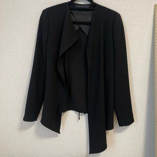 ザラ(ZARA)のZARA ジャケット　テーラードジャケット　黒(テーラードジャケット)