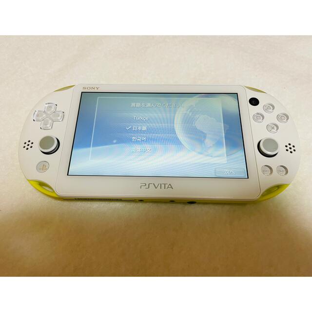 PSVita PCH-2000 ZA13 本体 ライムグリーン 動作良好 | gellonautos.cl