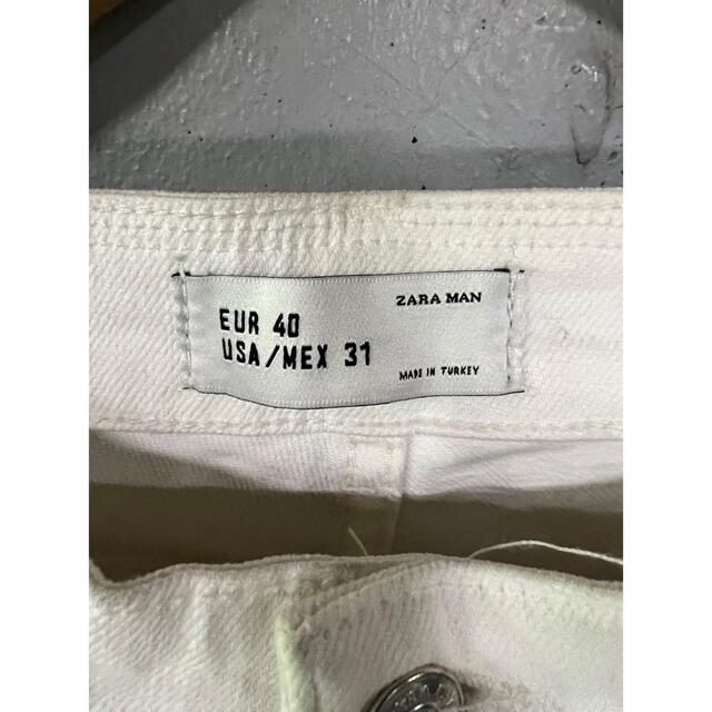 ZARA(ザラ)の未使用！ZARA ダメージ加工ストレッチデニム！トルコ製！ メンズのパンツ(デニム/ジーンズ)の商品写真