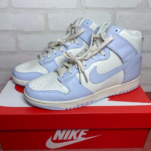 NIKEナイキ廃盤2005年製DUNK HIGHダンクハイ白/白レザー24㎝