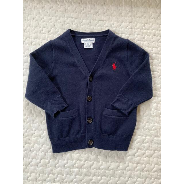 POLO RALPH LAUREN - ラルフローレン カーディガン 12m 水通しのみの ...