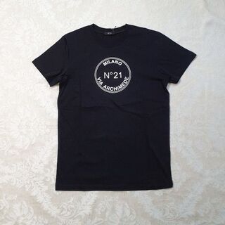 【新品・未使用】N°21 　KIDS ロゴプリントTシャツ ブラック　14Y