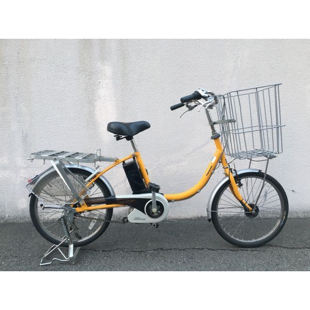 スポーツ/アウトドア地域限定送料無料　ビジネスビビ　13,2AH　業務用　黄色　神戸市　電動自転車