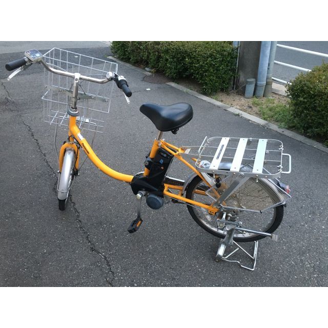 地域限定送料無料 ビジネスビビ 13,2AH 業務用 黄色 神戸市 電動自転車