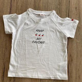 アナップキッズ(ANAP Kids)のANAPKIDS 肩あきTシャツ(Tシャツ/カットソー)